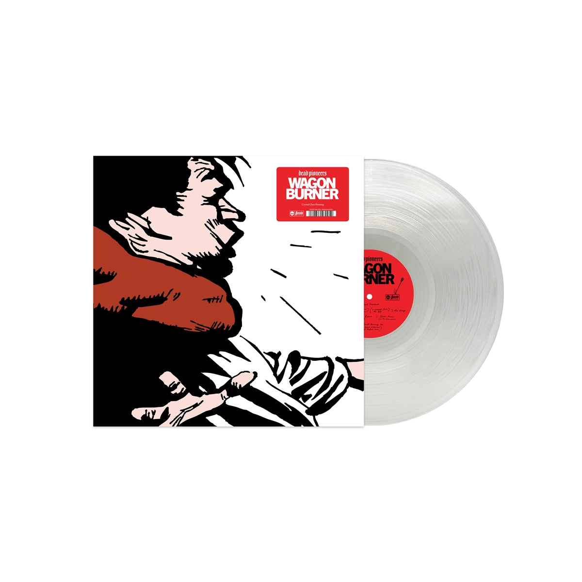Dead Pioneers - Wagon Burner - Crystal Clear Vinyl - LP