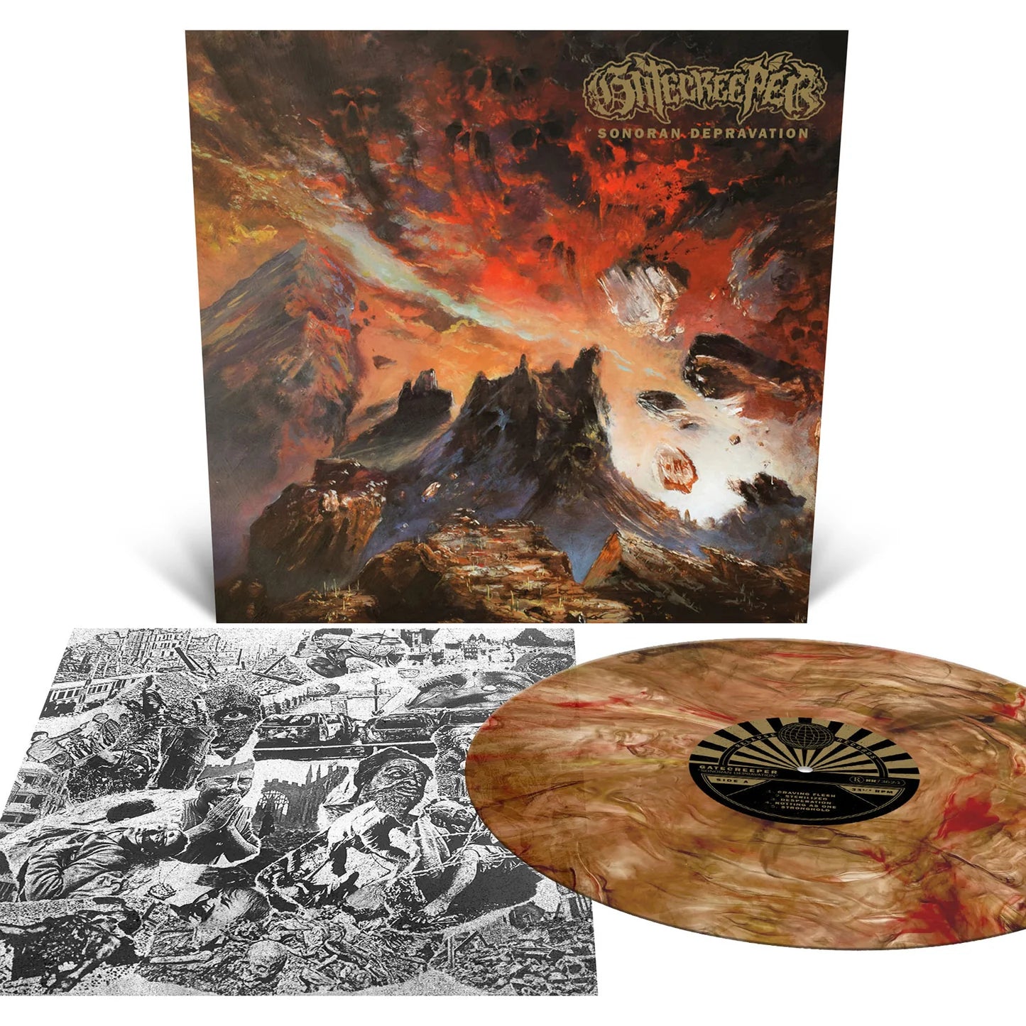 Gatecreeper - Sonoran Depravation - Custom Marble Vinyl - LP