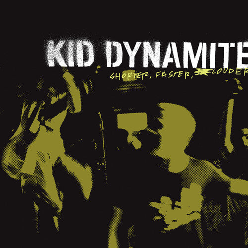 Kid Dynamite - Shorter, Faster, Louder - Clear with Black - LP