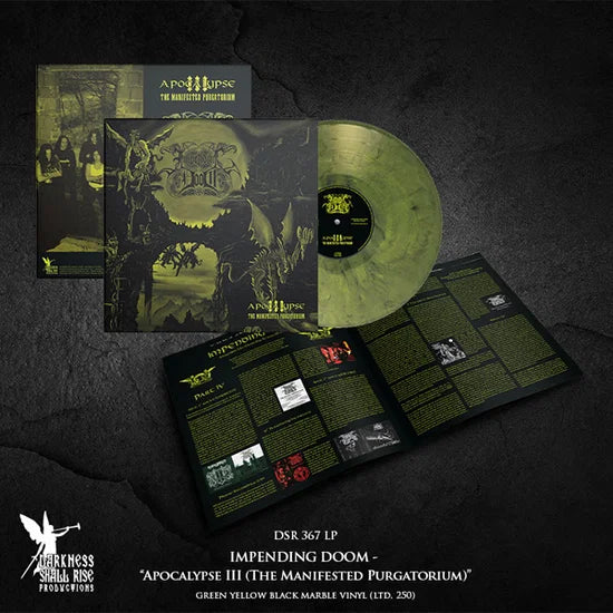 Impending Doom - Apocalypse III - Green, Yellow & Black Marble Vinyl - LP