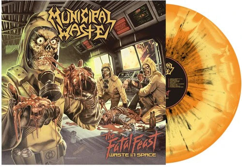 Municipal Waste – The Fatal Feast (Waste In Space) - Orange n Yellow Splatter - LP