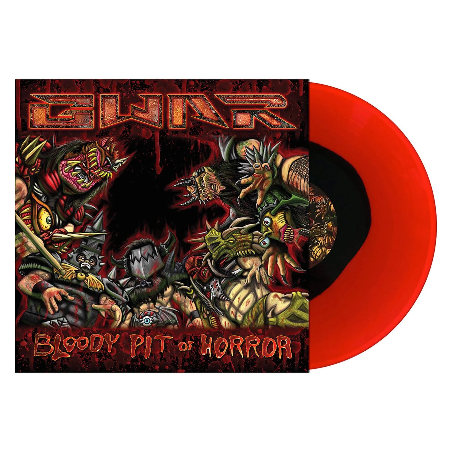 Gwar - Bloody Pit of Horror - Black inside Red Vinyl - LP