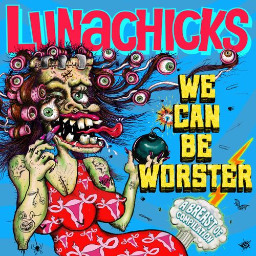 Lunachicks - We Can Be Worster - Baby Pink and Canary Bio Vinyl - LP