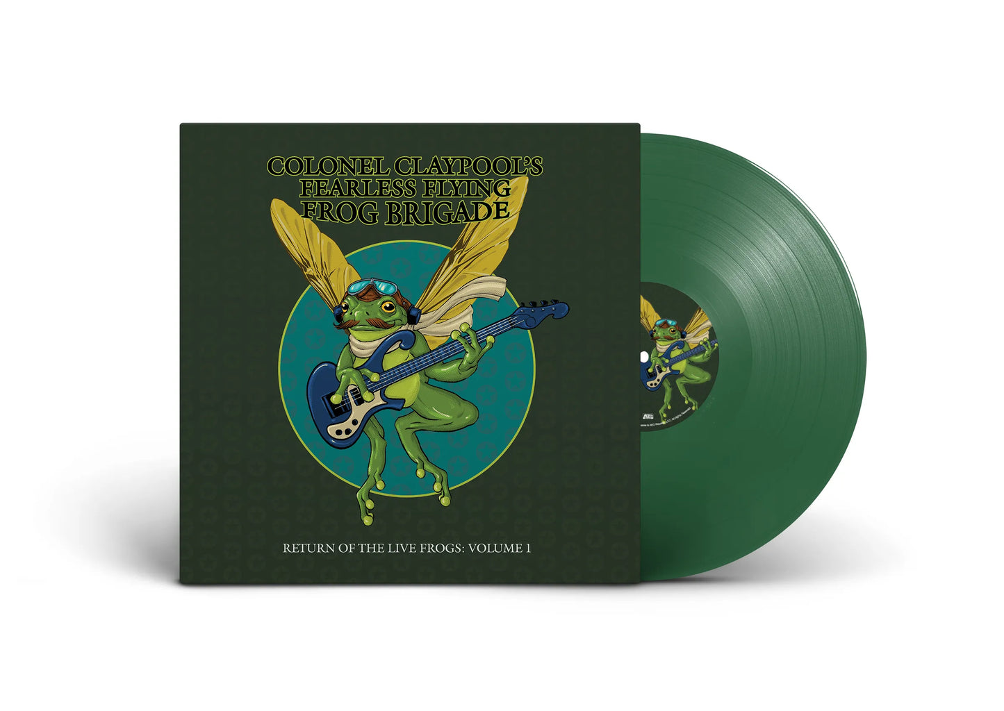 Les Claypool’s Fearless Flying Frog Brigade - Return of the Live Frogs: Volume 1 -Green Vinyl - LP