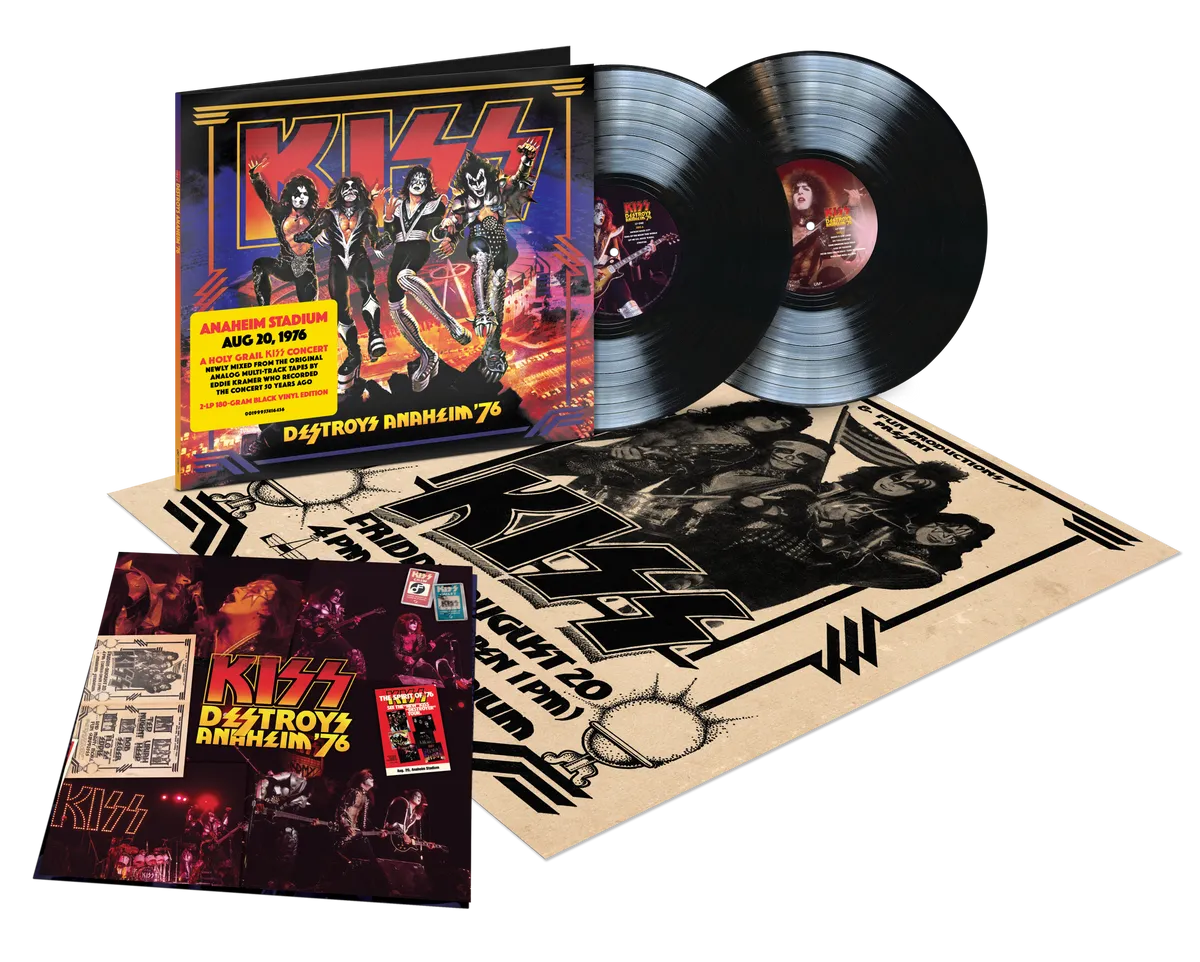 Kiss - Destroys Anaheim '76 - 180 Gram Vinyl - 2XLP
