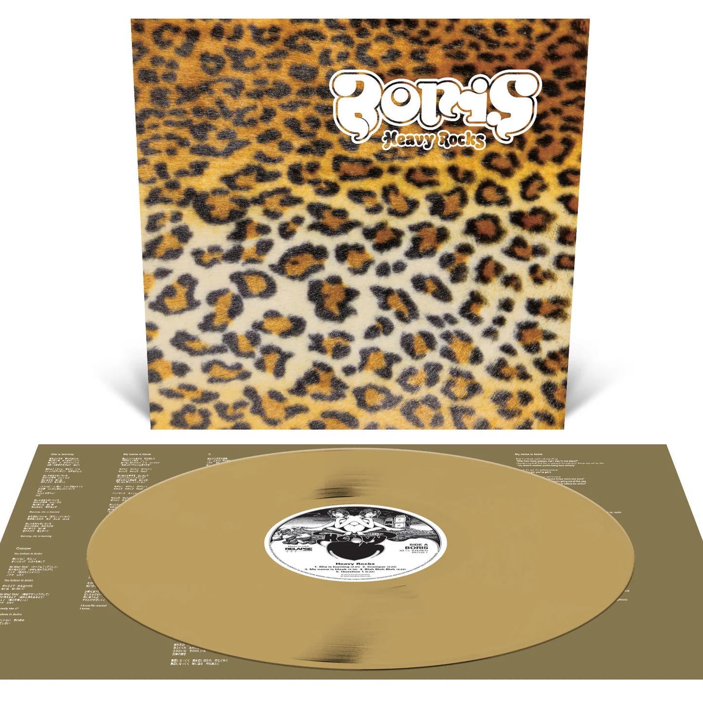 Boris - Heavy Rocks - Gold Vinyl - LP