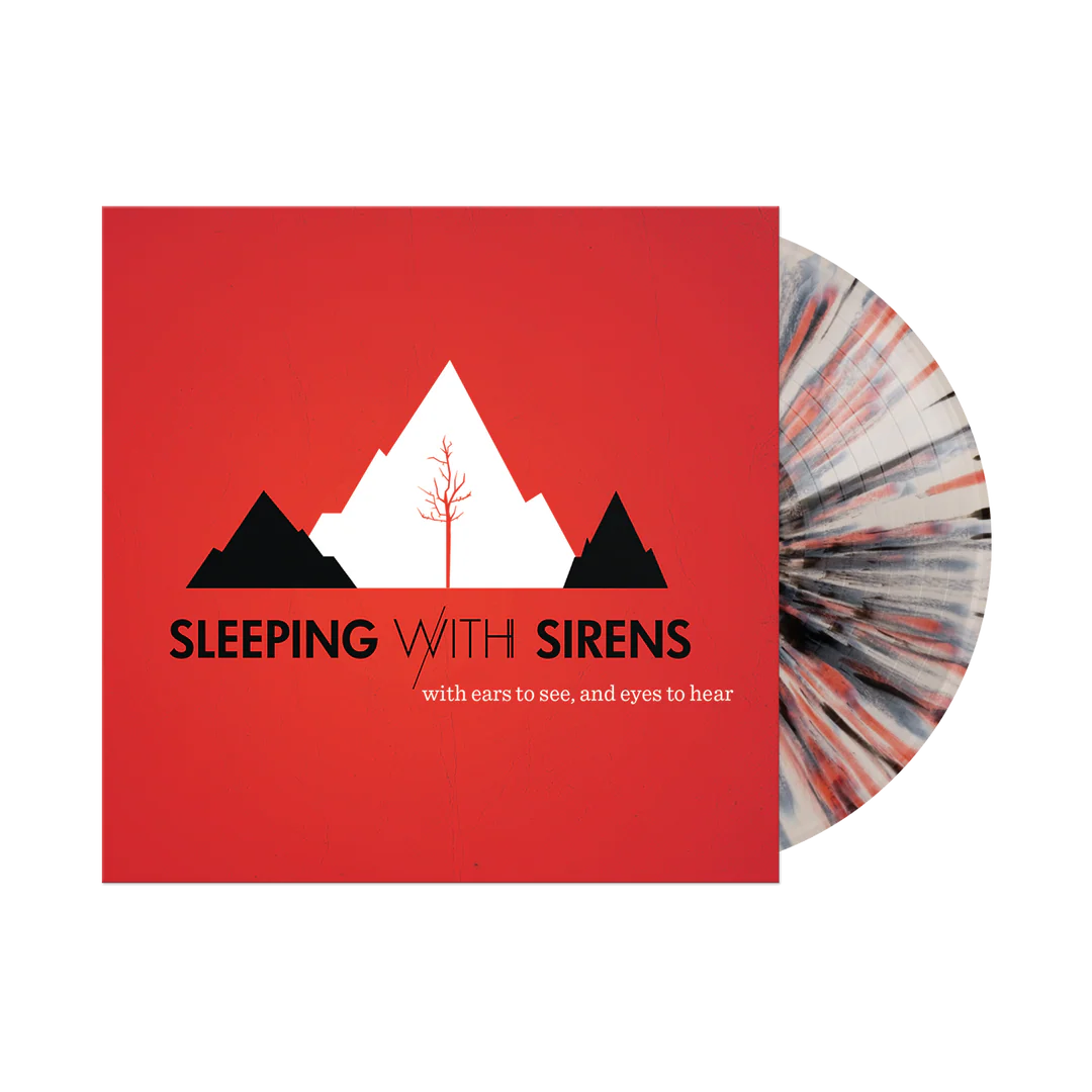 Sleeping With Sirens – With Ears To See, And Eyes To Hear (Bone/Red/Black Splatter) - LP