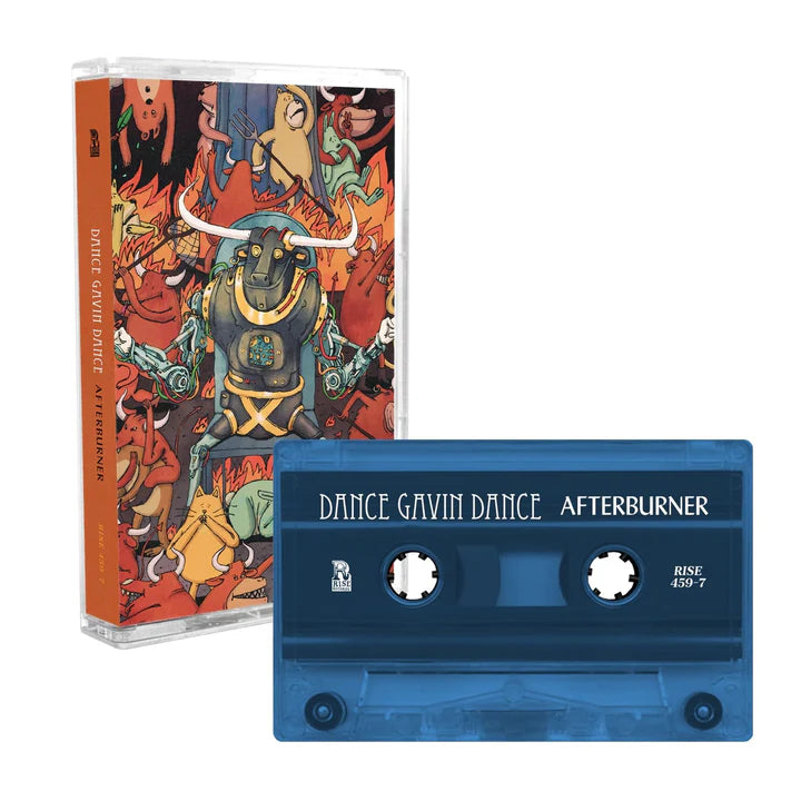 Dance Gavin Dance – Afterburner - Blue Shell Cassette