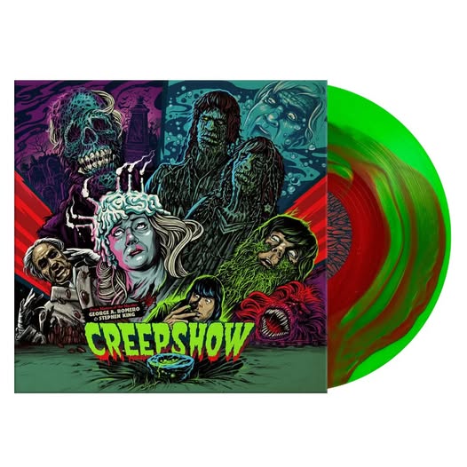 Creepshow - Original Soundtrack - Meteor Green & Blood Red - LP