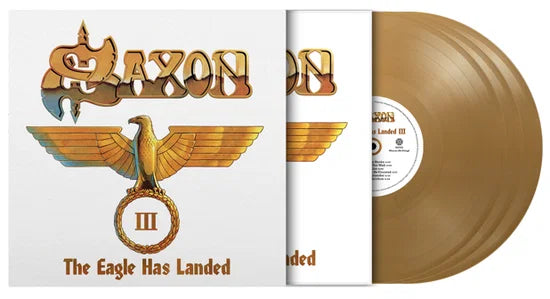 Saxon - Eagle Has Landed III - Limited 180 Gram Gold Vinyl / Individually Numbered - 3XLP