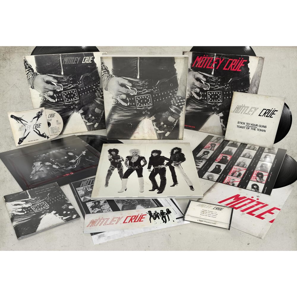 Motley Crue - Too Fast For Love - 45th Anniversary Super Deluxe 5XLP/7"/CD/Cassette - Box Set
