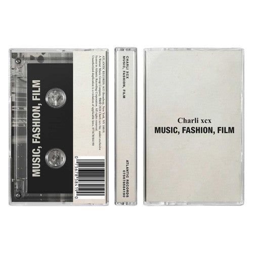 Charli XCX - Music, Fashion, Film - Clear Shell Cassette