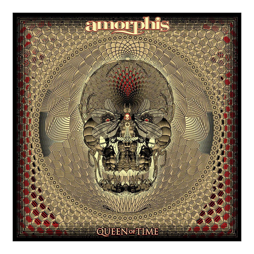 Amorphis – Queen Of Time - Orange n Black Splatter - 2XLP