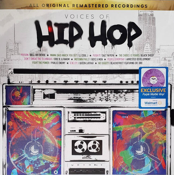 Various Artists – Voices Of Hip Hop - Purple Vinyl - LP