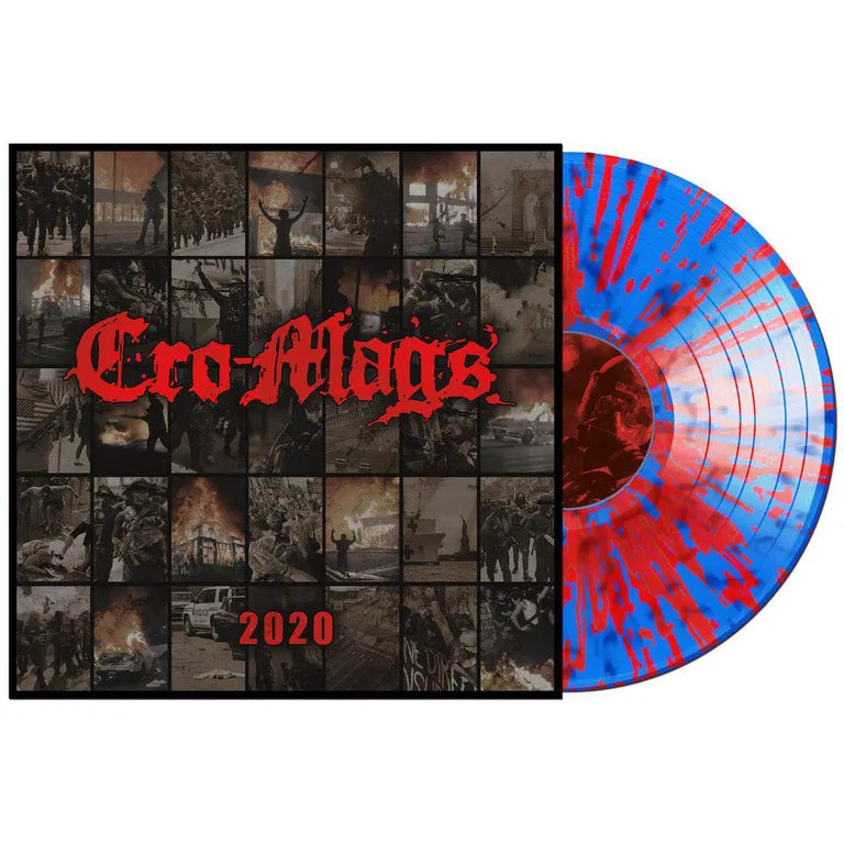 Cro-Mags – 2020 - Blue n Red Splatter - LP