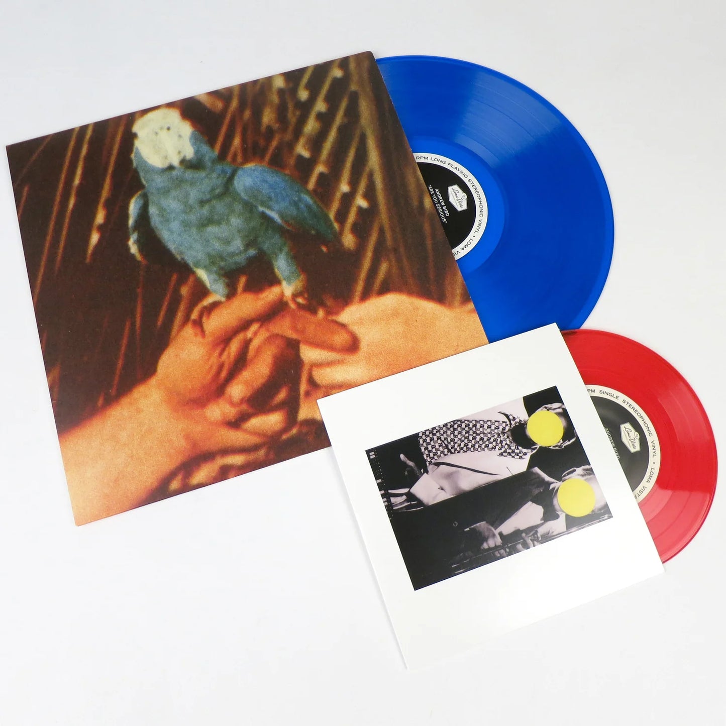Andrew Bird – Are You Serious - Blue Vinyl LP + Red Vinyl 7" Set