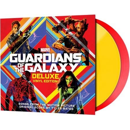 Guardians Of The Galaxy - Limited Edition Red & Yellow Colored Vinyl - 2XLP