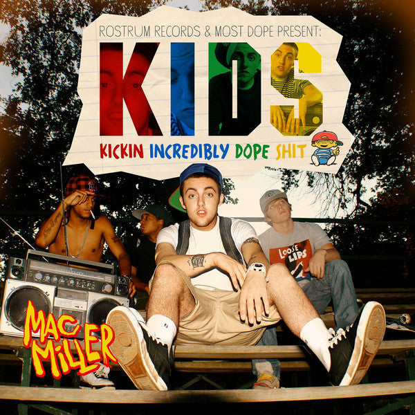 Mac Miller – K.I.D.S. (Kickin Incredibly Dope Shit) -(Limited Color Vinyl UK Import) - LP
