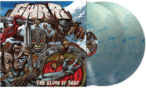 Gwar – The Blood Of Gods - Clear White Blue Vinyl - 2XLP