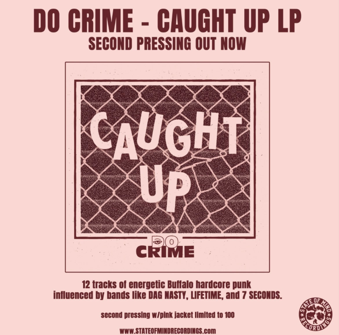 DO CRIME - Caught Up - Limited 2nd Pressing - LP