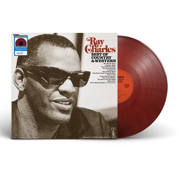 Ray Charles - Best of Country & Western Maroon Vinyl - LP