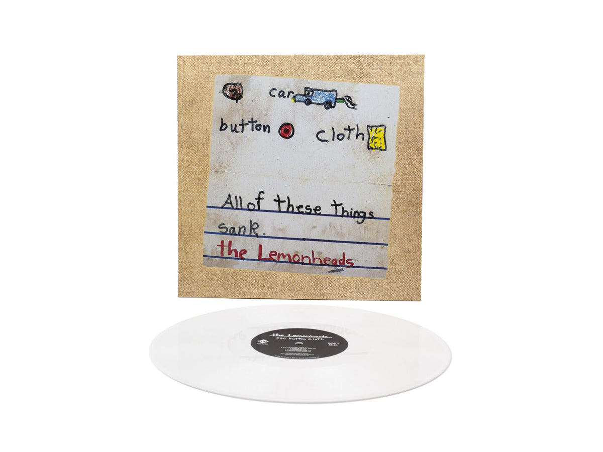 The Lemonheads - Car Button Cloth - 30th Anniversary Edition White Vinyl - LP