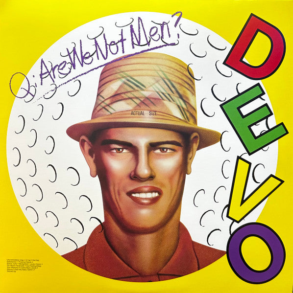 Devo – Q: Are We Not Men? A: We Are Devo! - LP