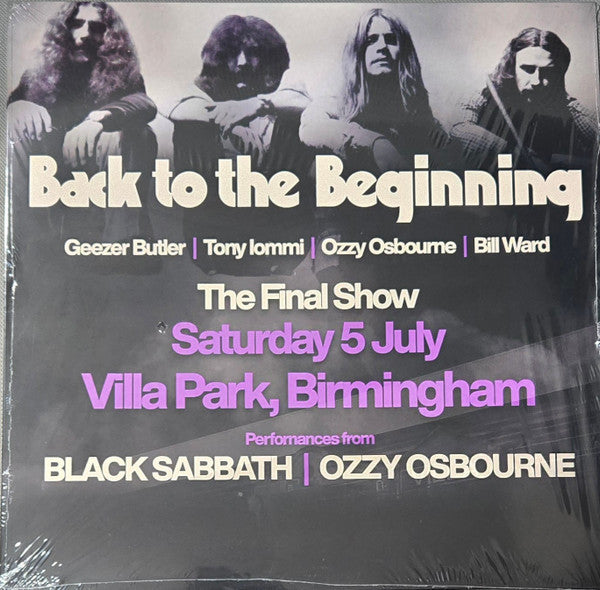 Black Sabbath, Ozzy Osbourne – Back To The Beginning: Final Show (LIMITED UK COLORED IMPORT) - LP