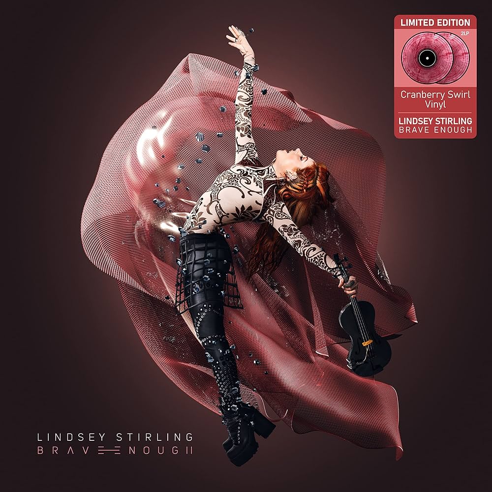 Lindsey Stirling – Brave Enough - (CRANBERRY SWIRL) - 2LP