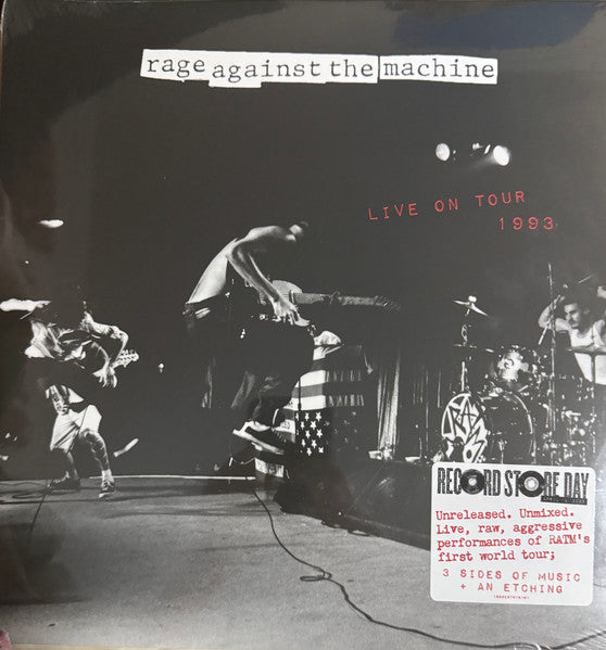 Rage Against The Machine – Live On Tour 1993 - 2LP - RSD 2025