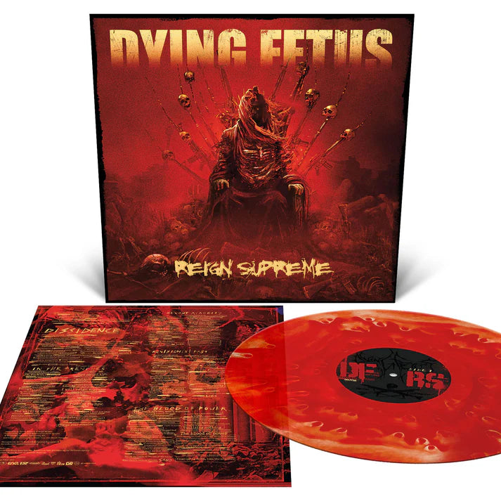 Dying Fetus – Reign Supreme - Pool of Blood Vinyl - LP
