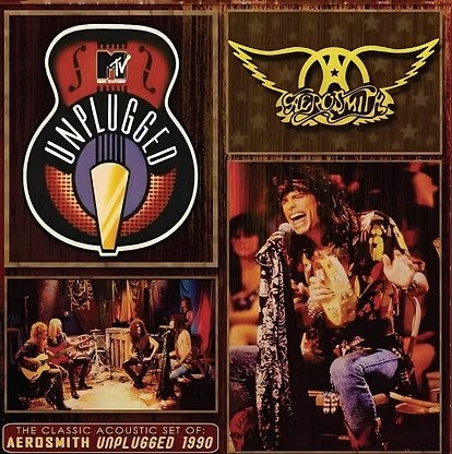 Aerosmith – MTV Unplugged - (LIMITED UK COLOR IMPORT) - 2LP
