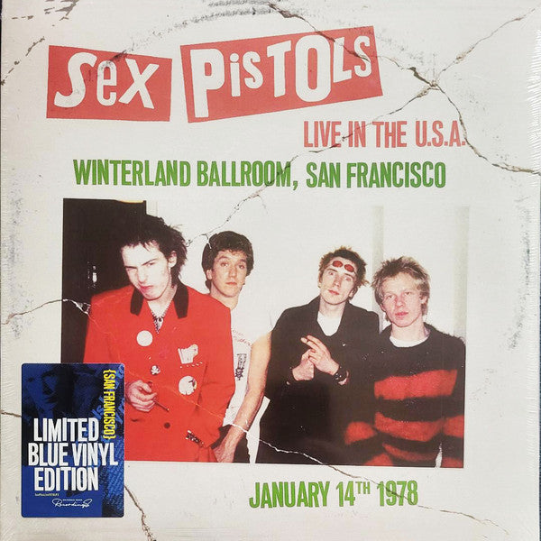 Sex Pistols – Live In The U.S.A. (Winterland Ballroom, San Francisco) (LIMITED UK COLOR VINYL IMPORT) - LP