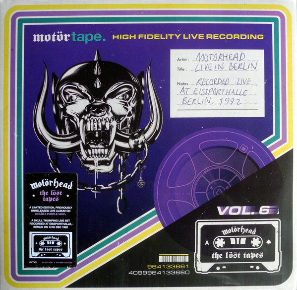 Motörhead – The Löst Tapes Vol. 6 (Live in Berlin) - 2LP - RSD 2025