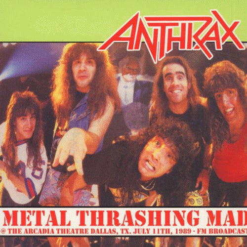 Anthrax – Metal Thrashing Mad (LIMITED UK VINYL IMPORT) - LP