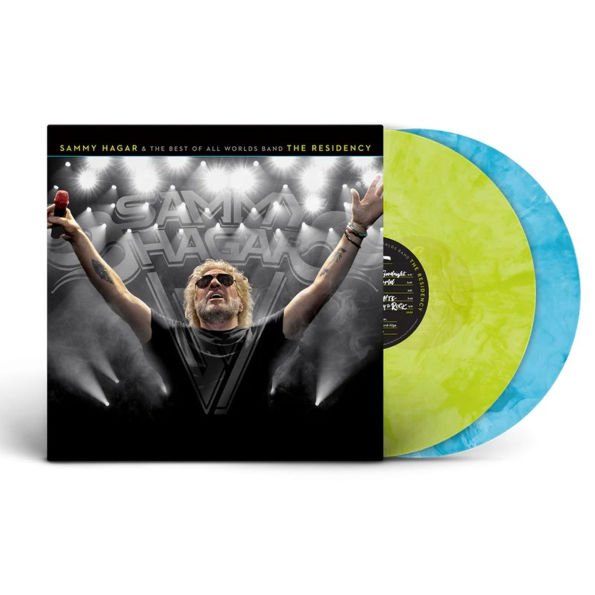 Sammy Hagar - The Best Of All Worlds Band: The Residency [Amplified Lime/Reverb Blue 2XLP