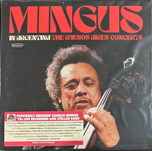 Mingus* – Mingus In Argentina (The Buenos Aires Concerts) - 3LP - RSD 2025