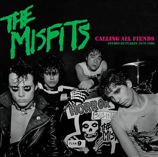The Misfits Calling All Fiends - Studio Outtakes 1979-1980 (COLORED IMPORT) - LP