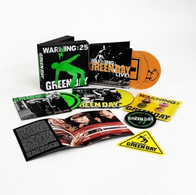 Green Day - Warning - 25th Anniversary - 4XCD Box Set – Sky Valley