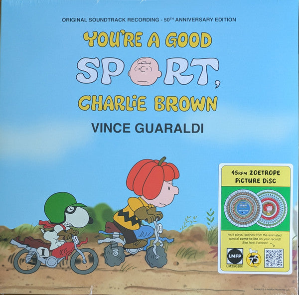 Vince Guaraldi – You're A Good Sport, Charlie Brown (ZOETROPE- 50th Anniversary Edition) - LP