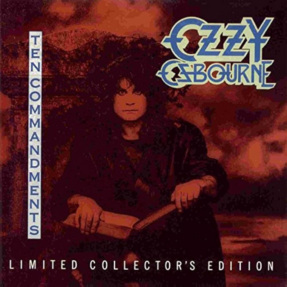 Ozzy Osbourne – Ten Commandments - (LIMITED UK COLOR VINYL IMPORT) - LP