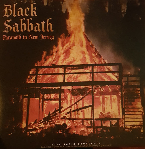 Black Sabbath – Paranoid In New Jersey - (LIMITED VINYL IMPORT) - LP