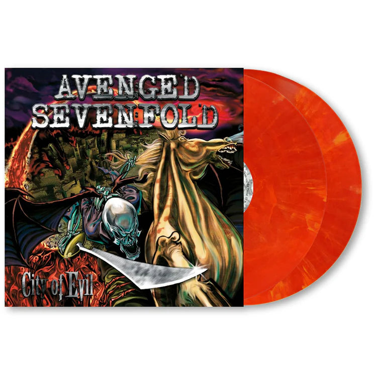 AVENGED SEVENFOLD - CITY OF EVIL (ORANGE/RED VINYL/2LP)