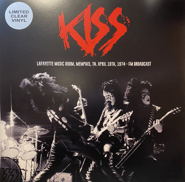 Kiss – Lafayette Music Room, Memphis, TN. April 18th, 1974 - FM Broadcast (LIMITED UK COLOR VINYL IMPORT) - LP