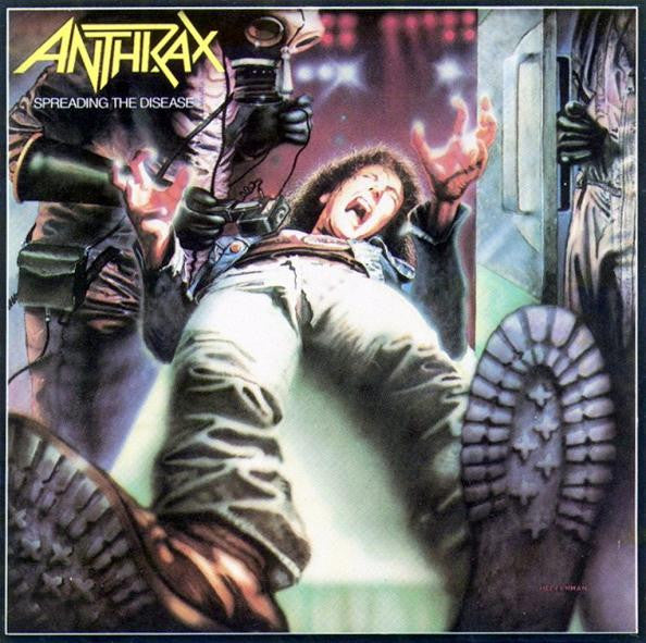 Anthrax – Spreading The Disease (LIMITED UK COLOR VINYL IMPORT) - LP