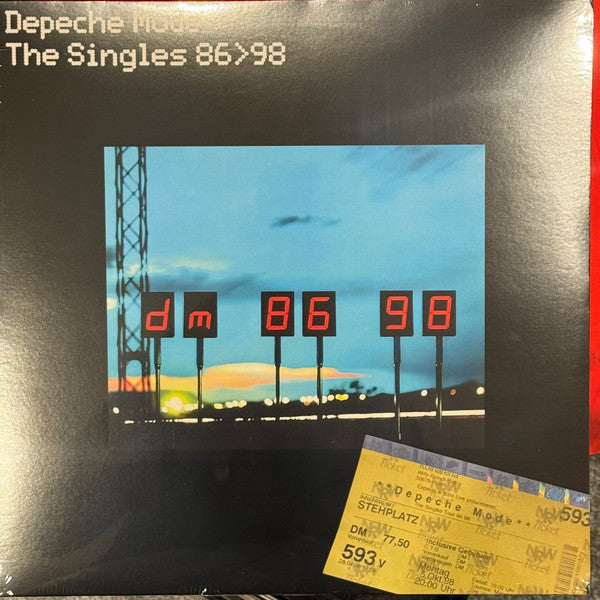 Depeche Mode – The Singles 86 > 98 Cologne 1998>10>05 (IMPORT) LP