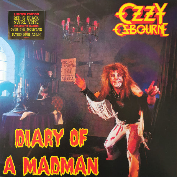 Ozzy Osbourne – Diary Of A Madman (RED/BLACK SWIRL) - LP