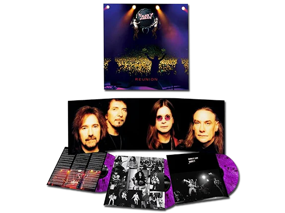 Black Sabbath – Reunion - Limited Purple Vinyl - 3XLP