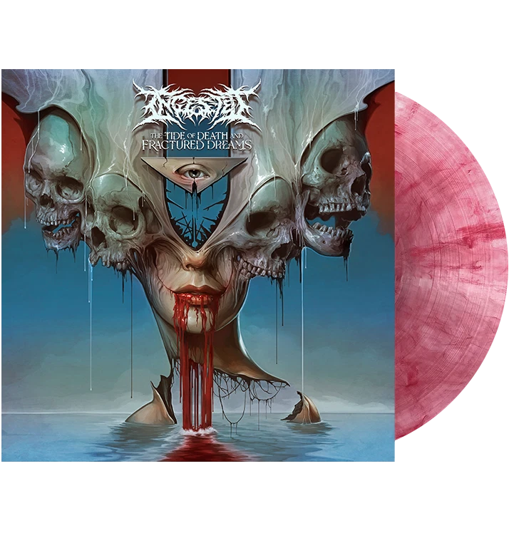 Ingested – The Tide Of Death And Fractured Dreams - Bloodshot Vinyl - LP