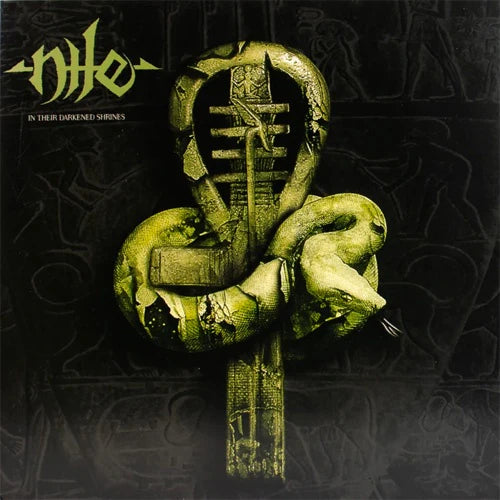 Nile – In Their Darkened Shrines - Custom Three Color Merge W/Splatter - 2XLP